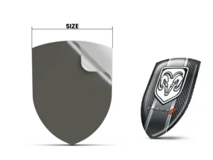 Dodge Adesivi Aziendali Personalizzati Pro Max Resistenti